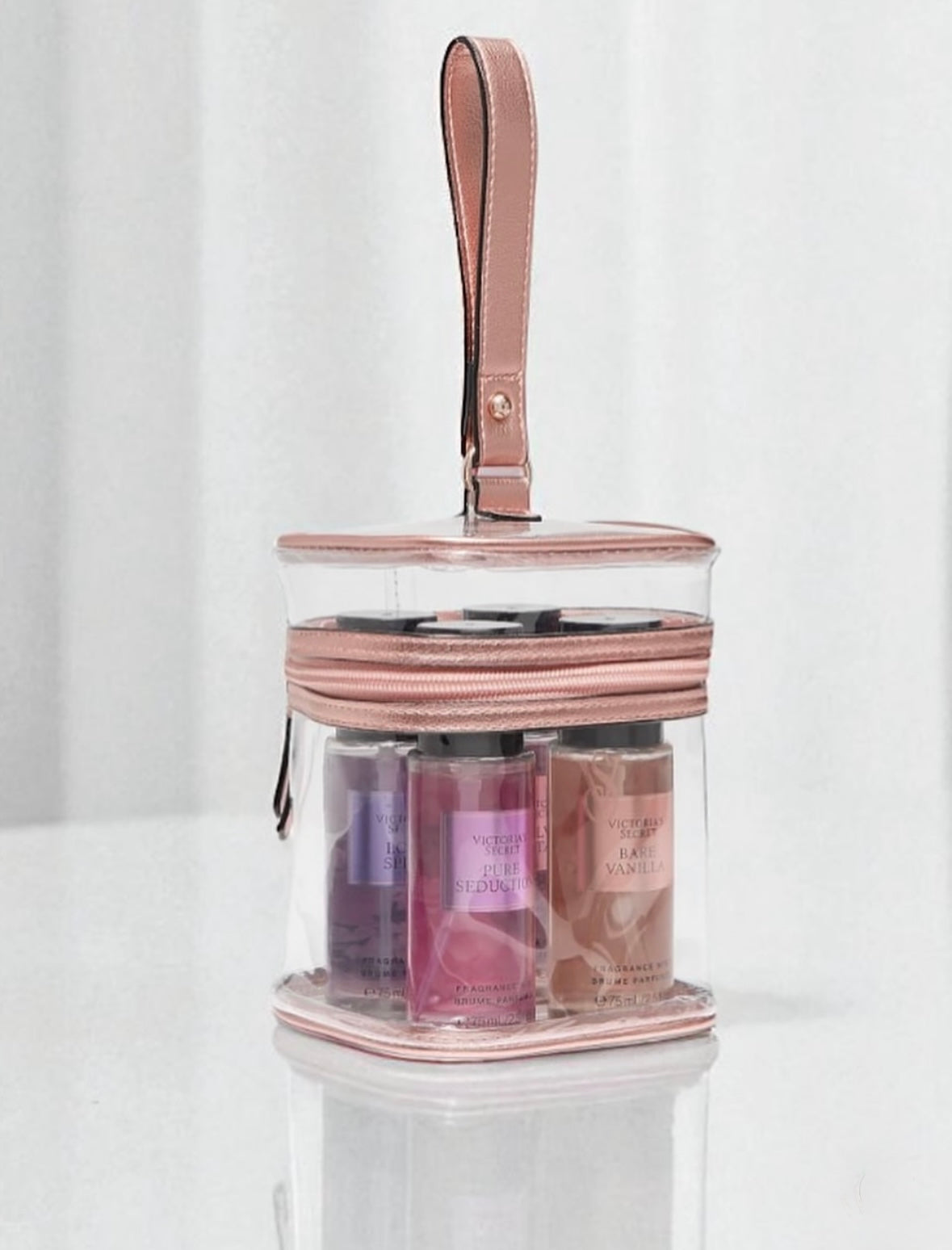 Set de 4 brumes (4x75ml) avec trousse de Victoria's Secret🎁