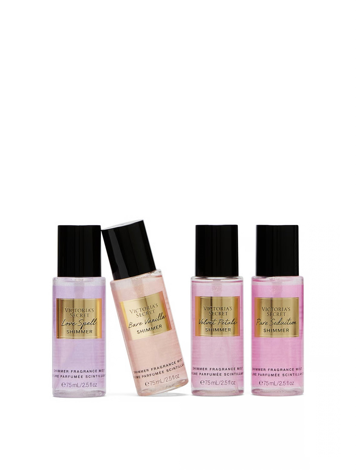 Coffret de brumes pailletées (4x75ml) de Victoria's Secret🎁✨