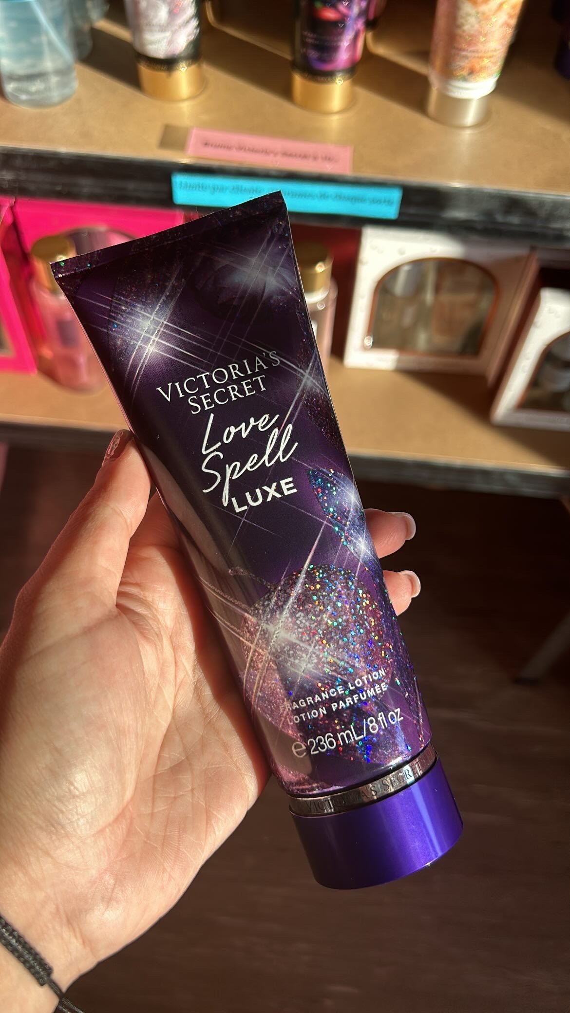 Crème pour le corps Love Spell Luxe de Victoria's Secret💜