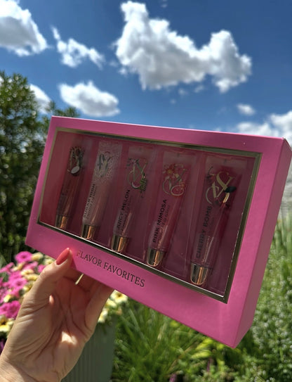 Coffret de 5 gloss à lèvres de Victoria's Secret💋