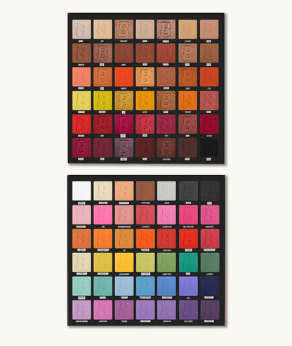 Set de 2 palettes Fiery 42 et Bright Matte 42 de Beauty Bay