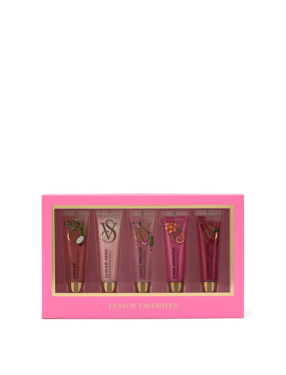 Coffret de 5 gloss à lèvres de Victoria's Secret💋