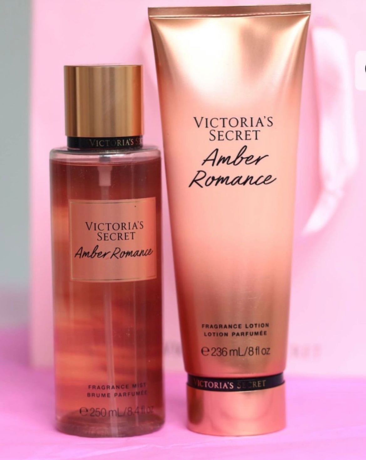 Crème pour le corps Amber Romance de Victoria's Secret🧡