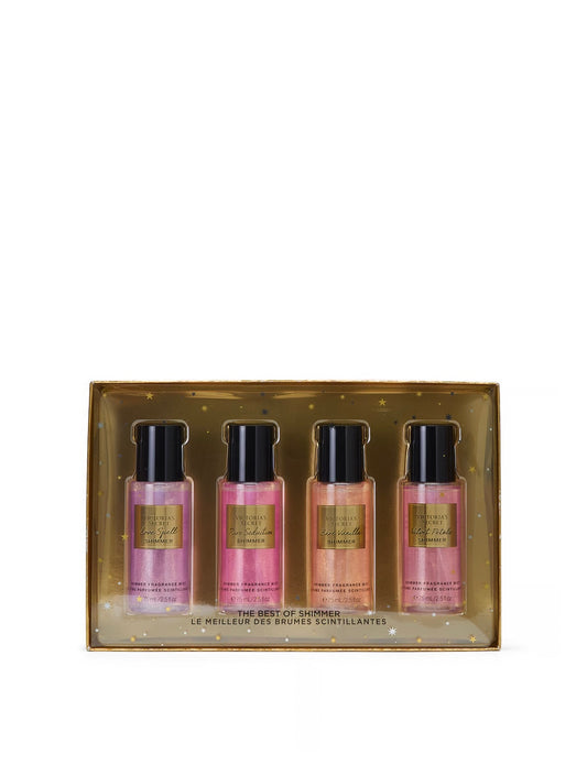 Coffret de brumes pailletées (4x75ml) de Victoria's Secret🎁✨