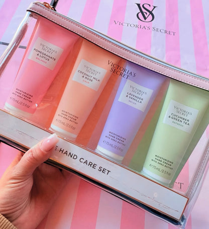 Trousse de 4 crèmes hydratantes pour les mains de Victoria's Secret🫸🏼