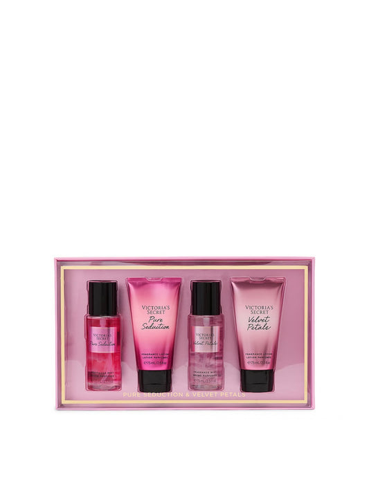 Coffret Pure Seduction et Velvet Petals (4x75ml) de Victoria's Secret🪄