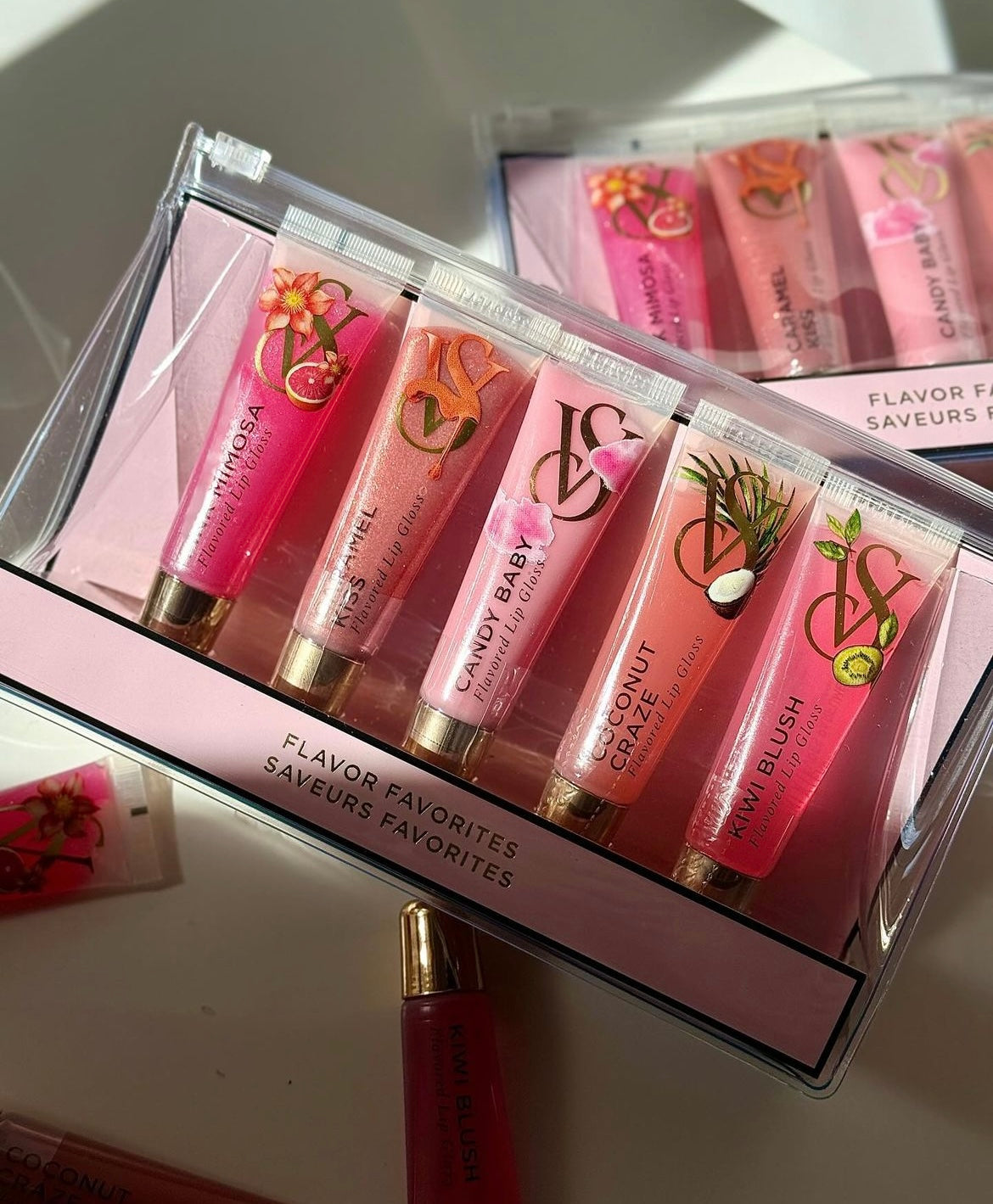 Coffret de gloss à lèvres parfumés de Victoria's Secret💋