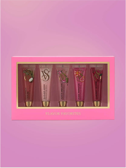 Coffret de 5 gloss à lèvres de Victoria's Secret💋
