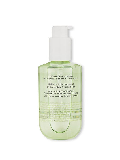 Huile revitalisante pour le corps Cucumber & Green Tea de Victoria's Secret💚