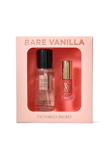 Coffret cadeau 2 pièces Bare Vanilla Mist & Kiss Victoria's Secret💛